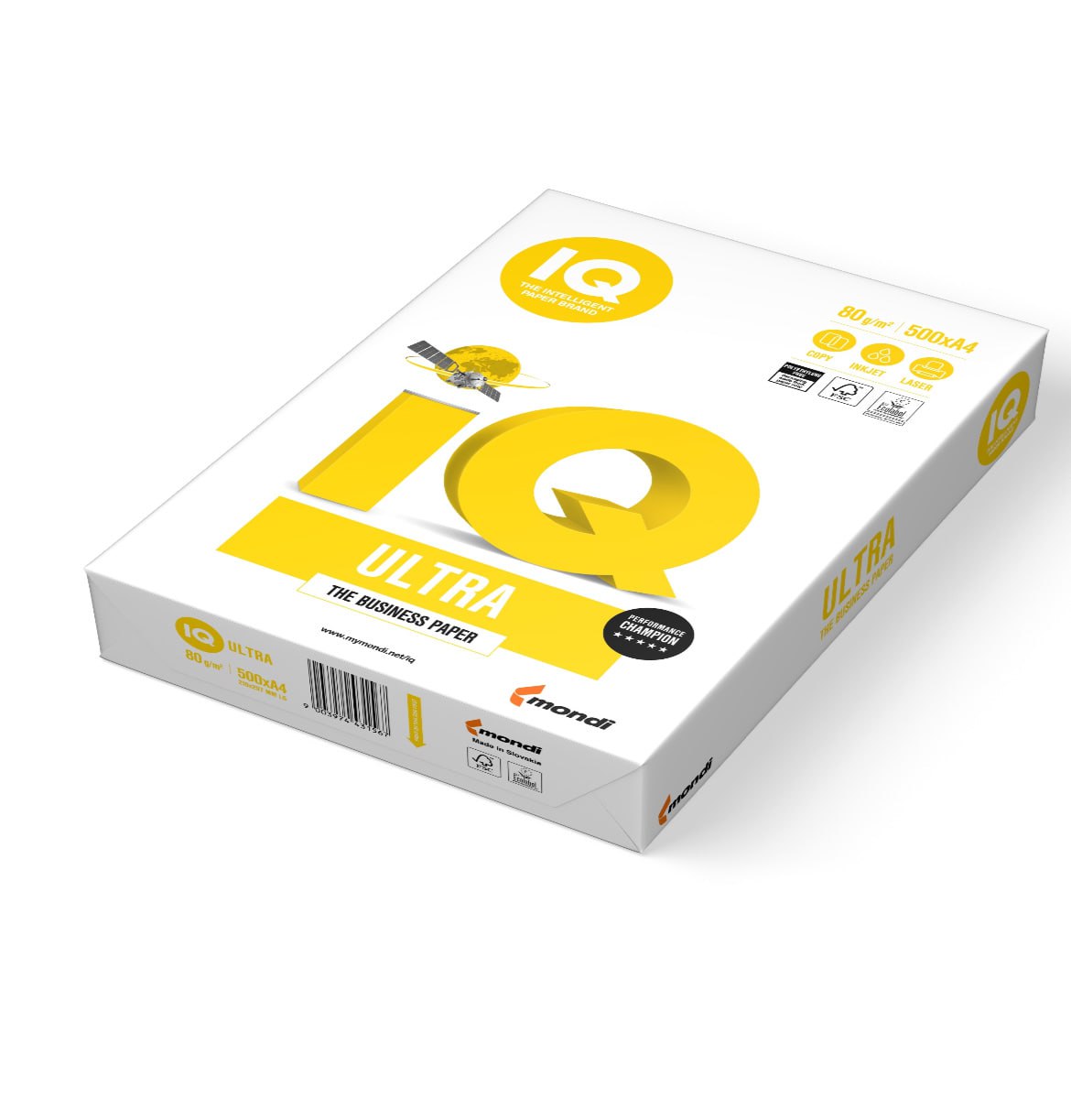 Папір ксероксний A4 IQ ULTRA